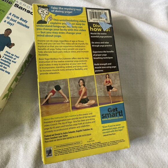 Workout Health Fitness Walk Exercise VHS Videos Lot  Seniors (8 Tapes) - Picture 15 of 16